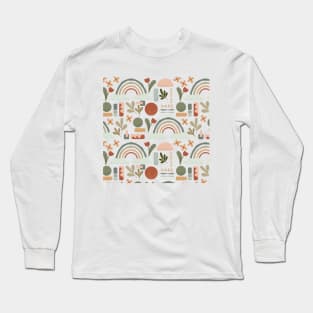 Boho style pattern Long Sleeve T-Shirt